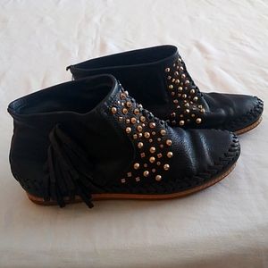 Zara moccasins booties shoes EU Size 39 (U.S. Size 8)